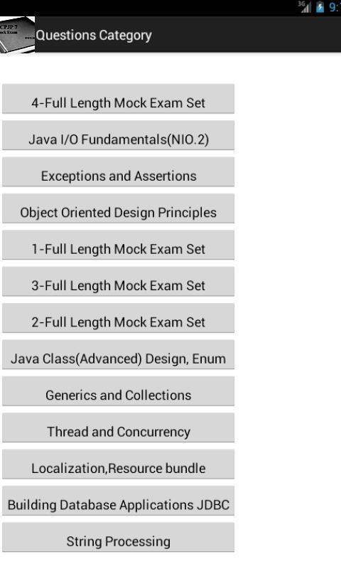 OCPJP/SCJP 7 Mock Exam Free