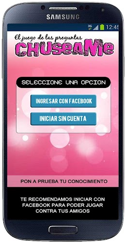 Chuseame preguntados questions