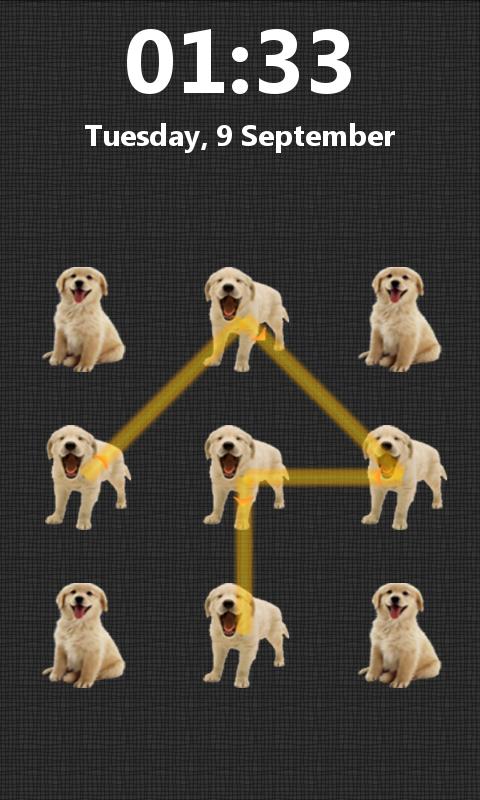 Pattern Screen Lock Pets