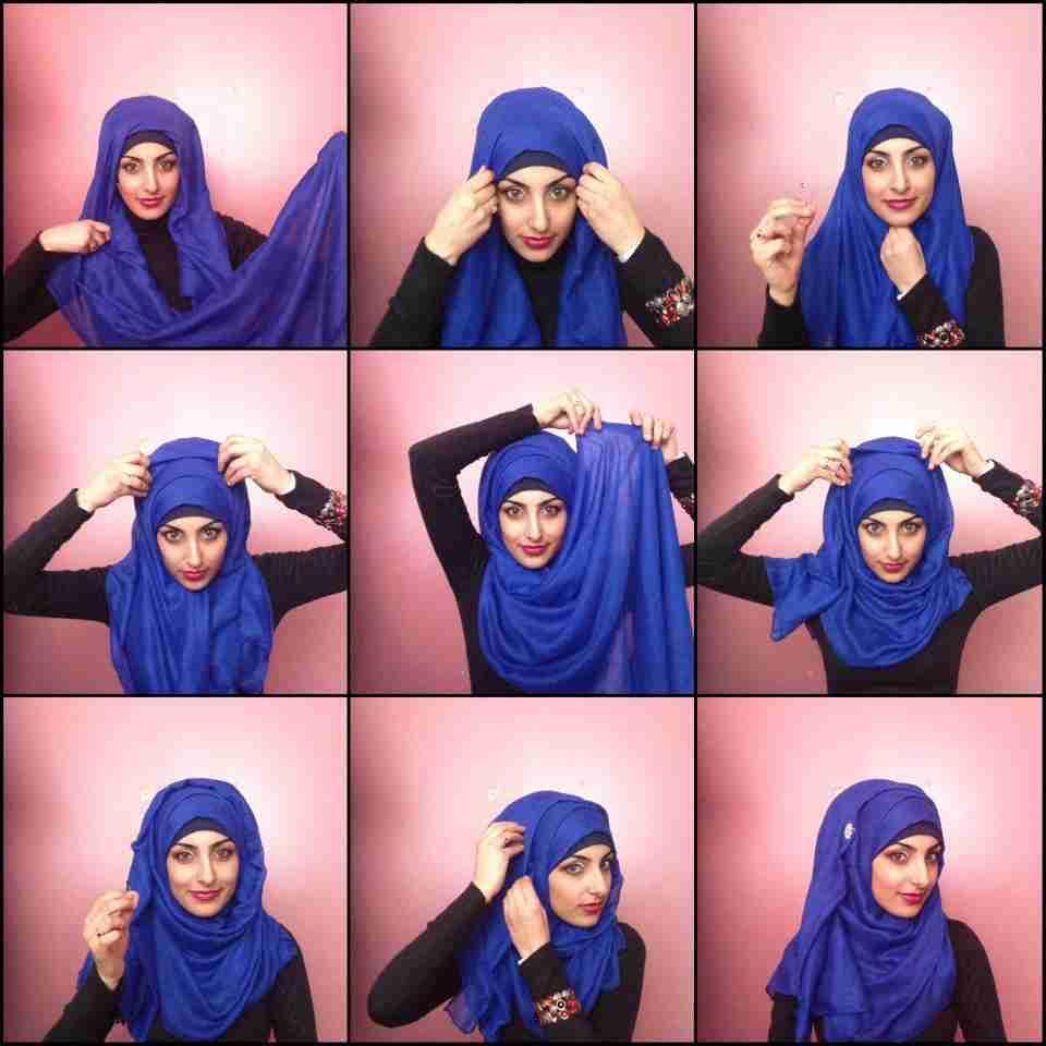 Hijab Tutorial Step by Step