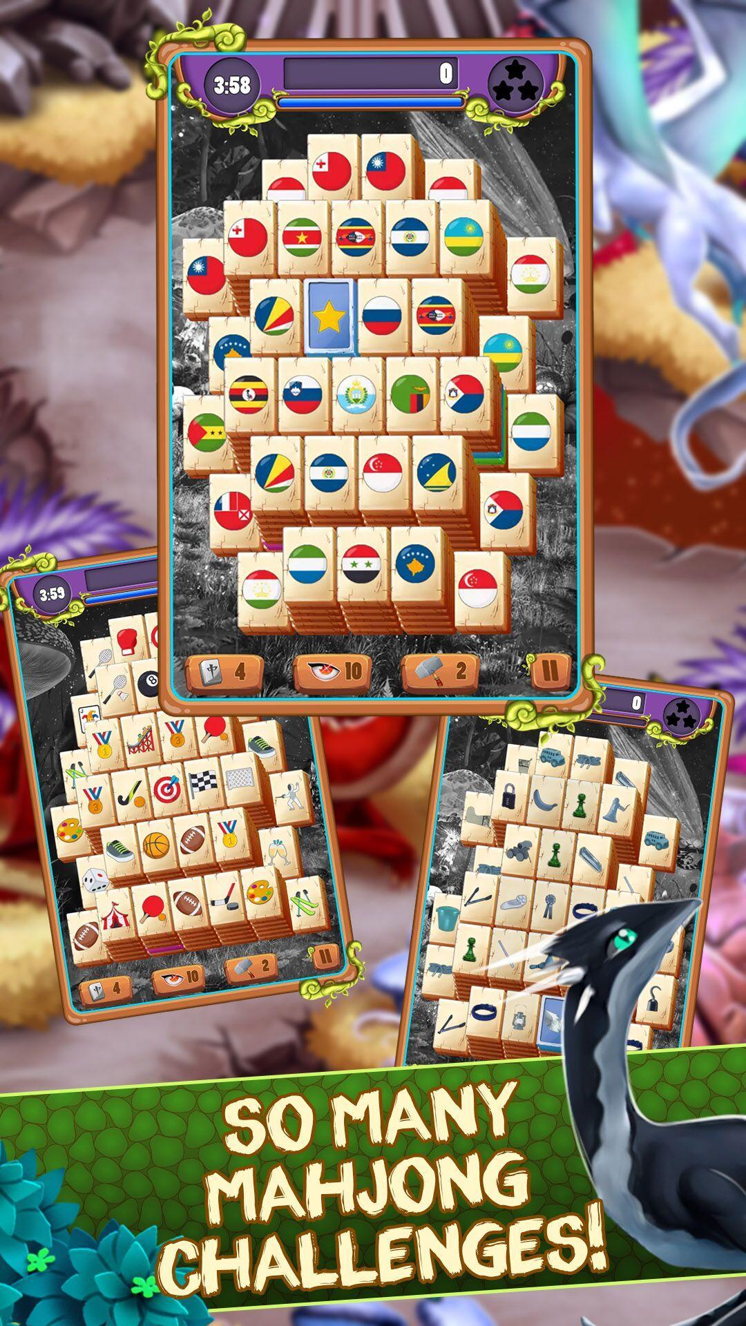 Mahjong Blitz - Land of Knights & Dragons