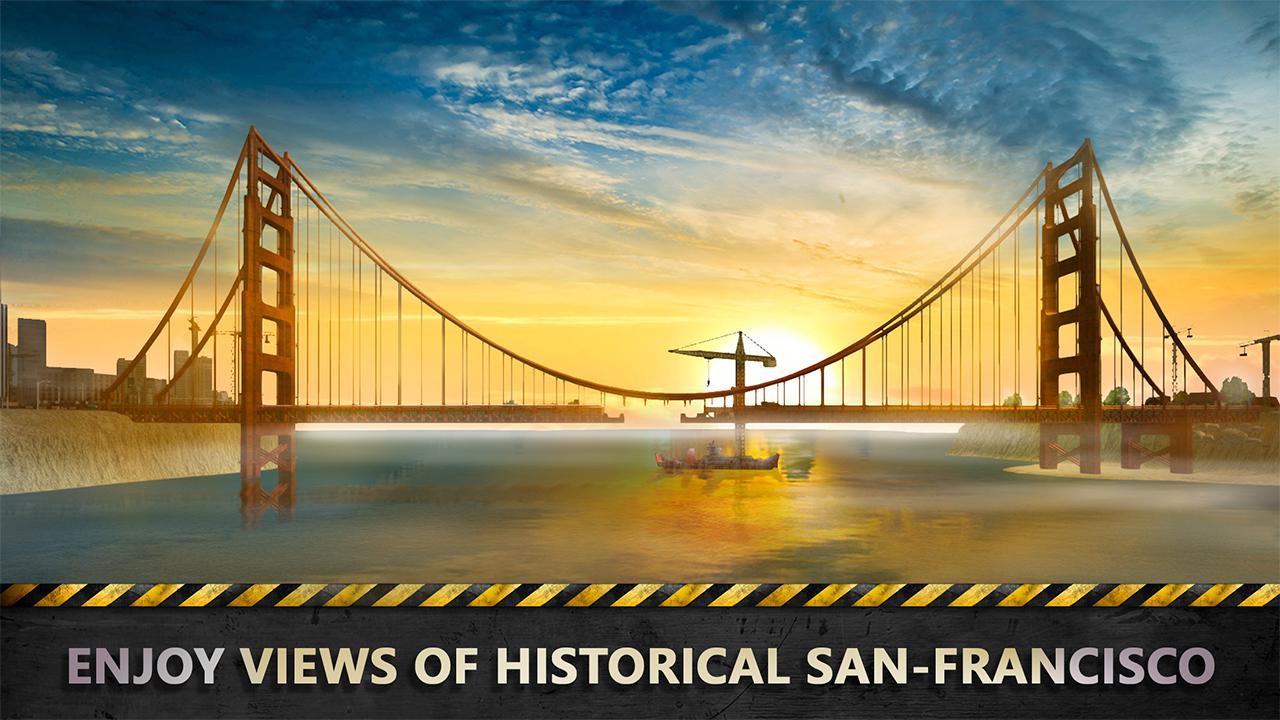 Golden Gate Bridge Builder Sim
