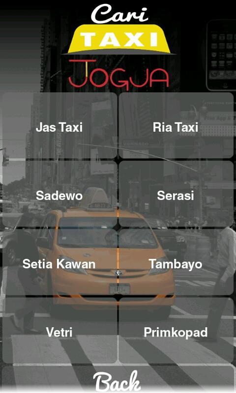 Cari Taksi Jogja