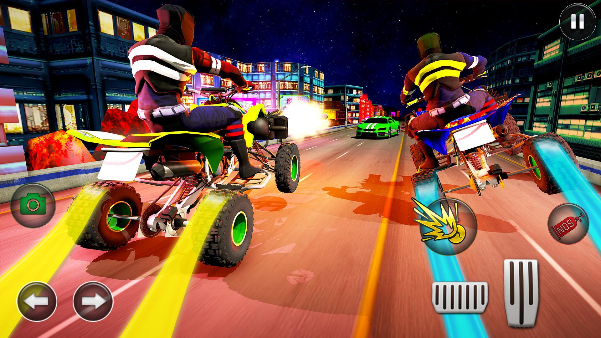 Quad Bike Shooting Racing Simu