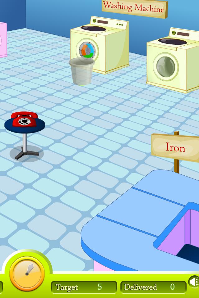 Clothes washing games