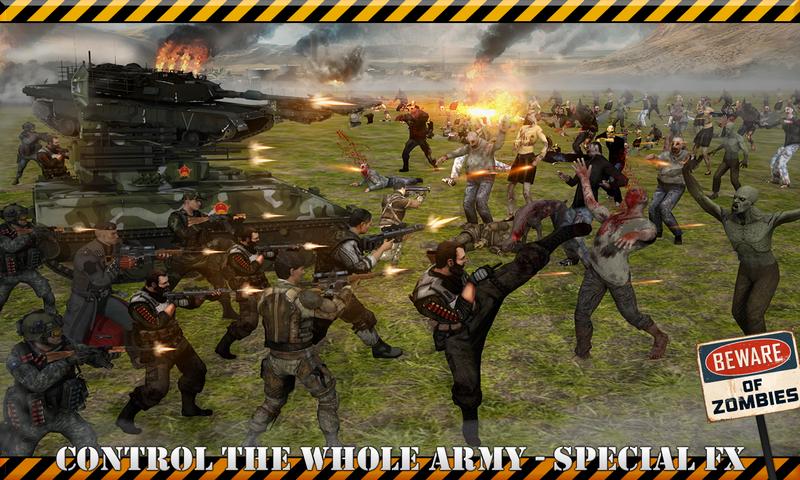 Army vs Zombies War