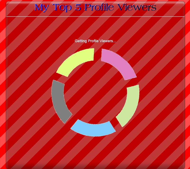 My Top 5 Profile Viewers