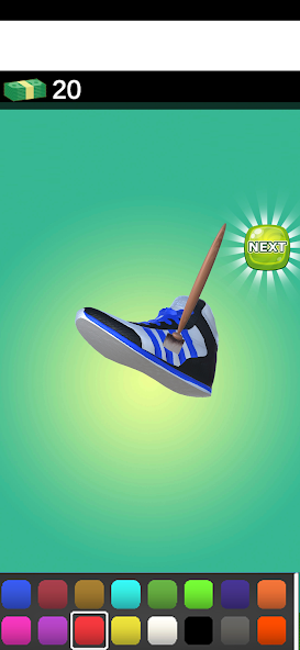 Sneaker 3D Painting Art DIY