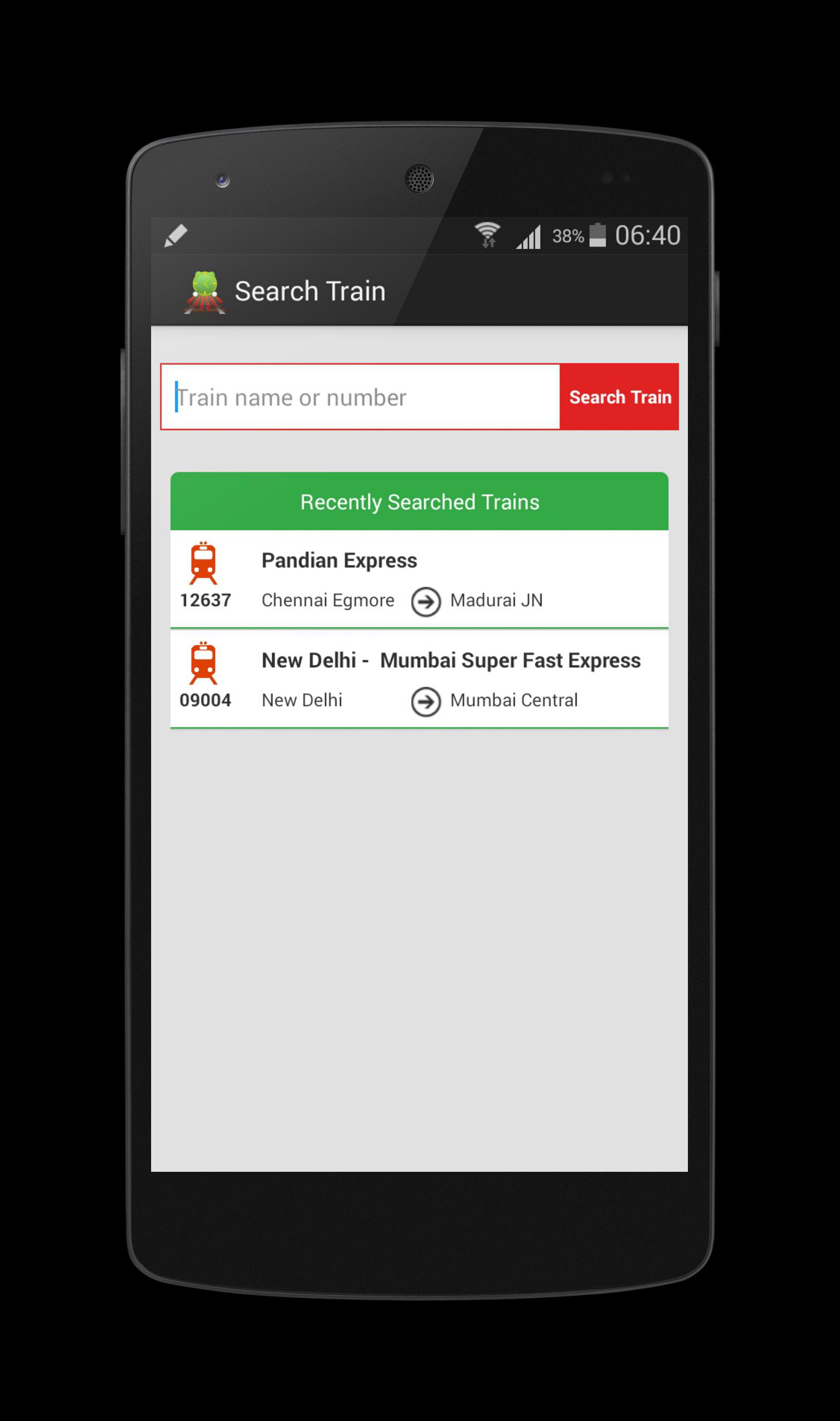 Live Train PNR Status