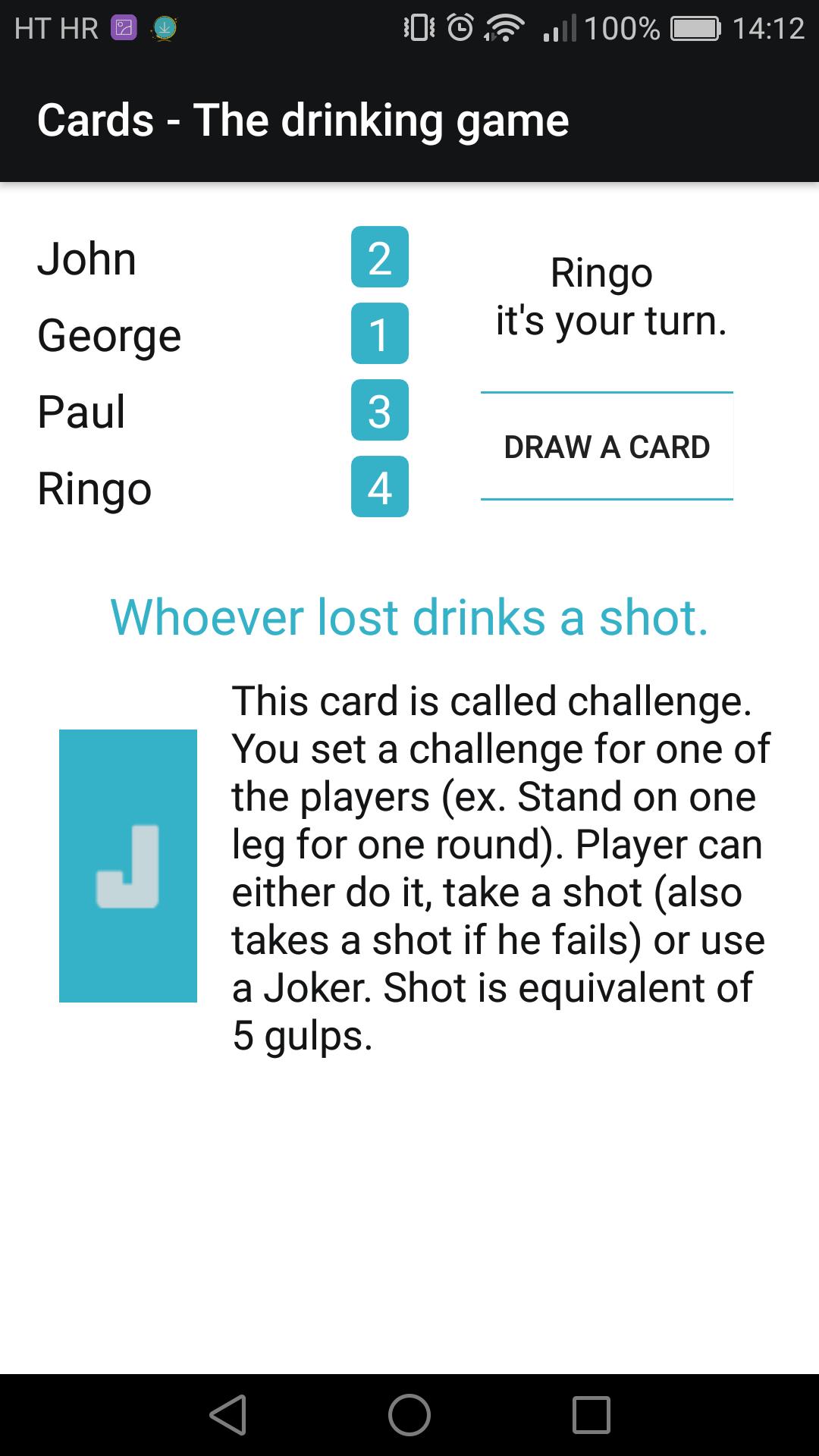 Cards - The drinking game