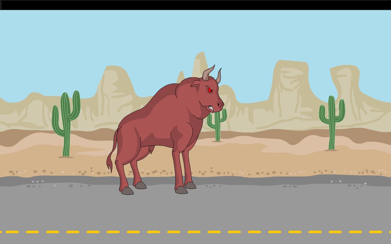 Stickman mentalist. Mad biker