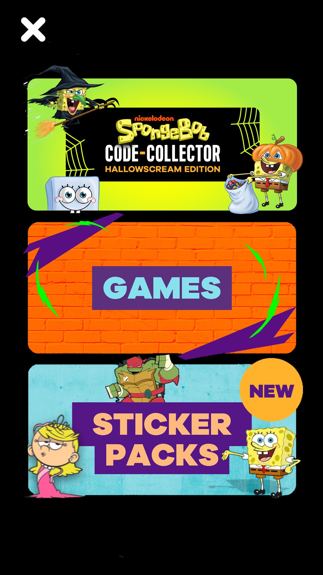 SCREENS UP by Nickelodeon