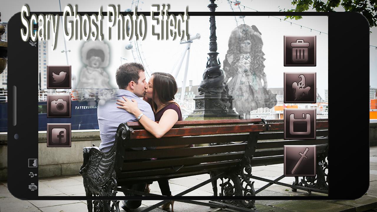 Scary Ghost Photo Effect