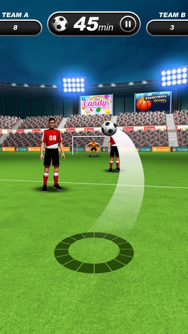 3D REAL Freekick Football