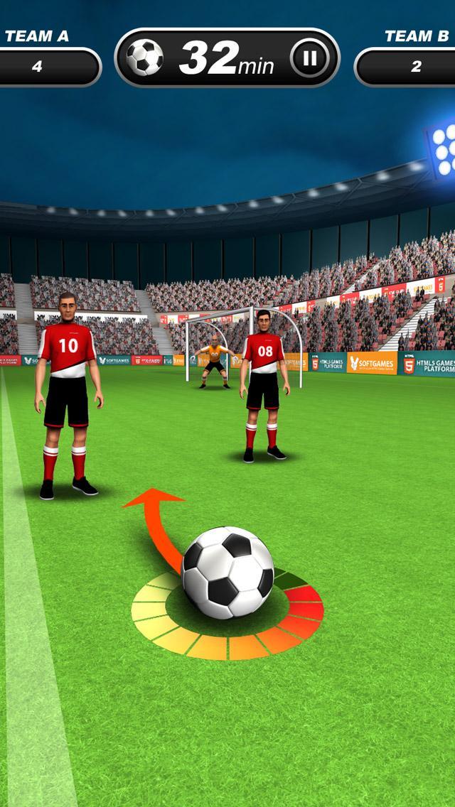 3D REAL Freekick Football