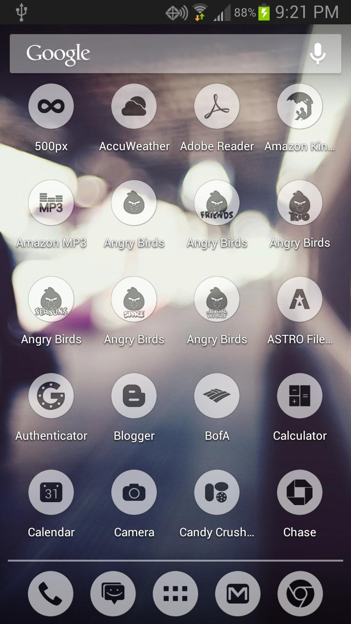 Through Glass (Nova/ADW/Apex)