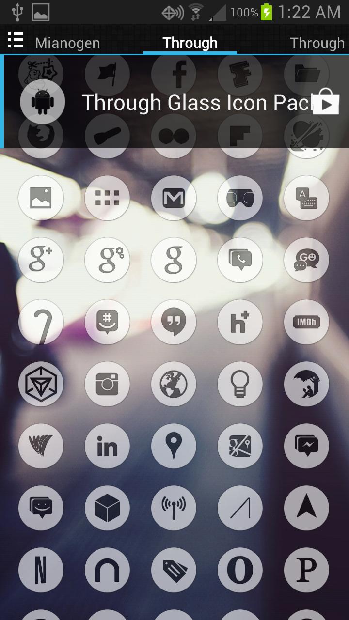 Through Glass (Nova/ADW/Apex)