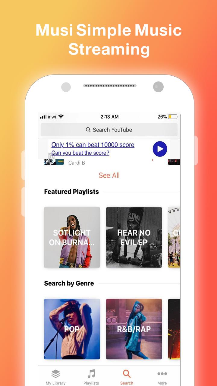 Musi : Simple Music Streaming Advice 2019