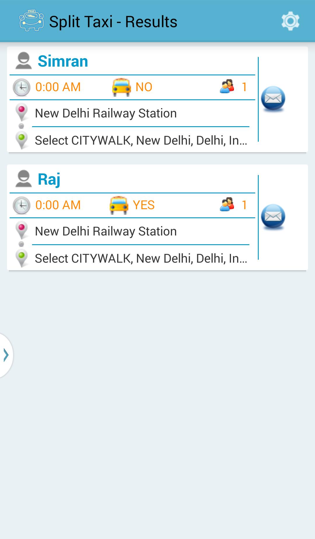 SpliTaxi - Share Cab