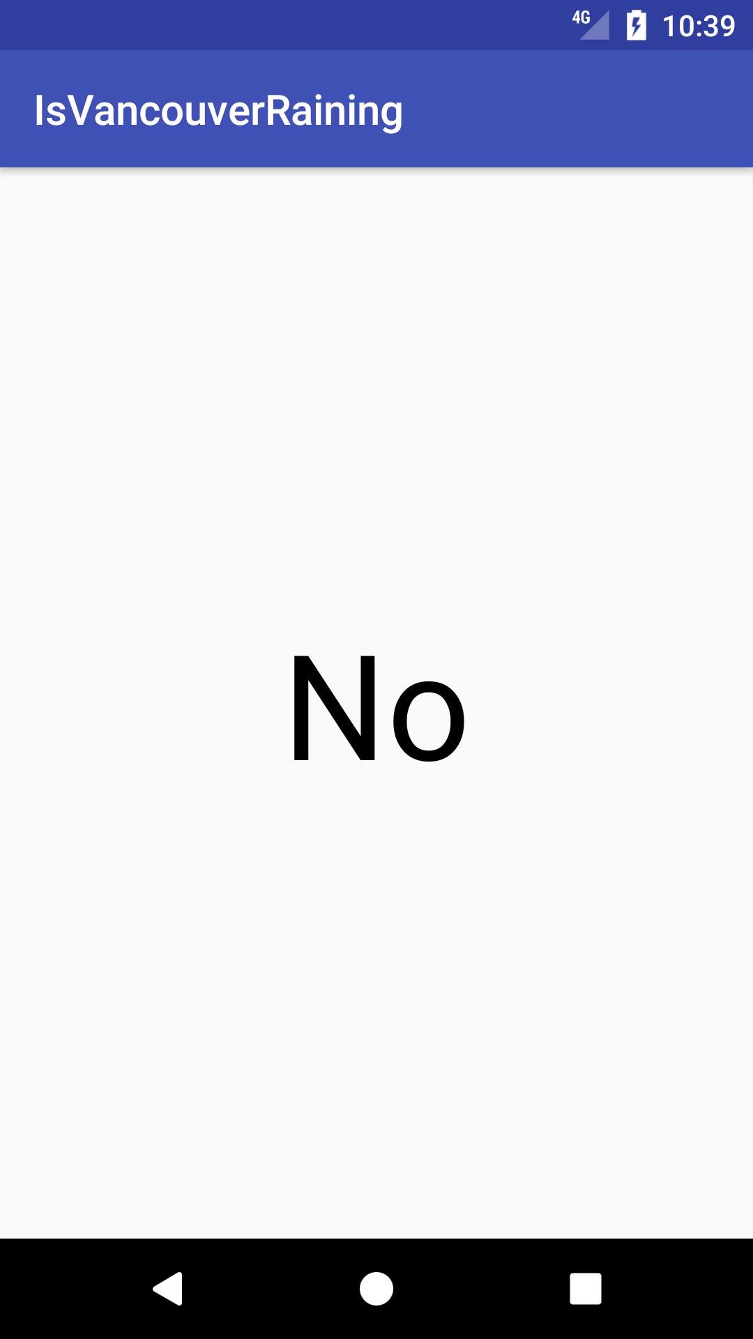 Is Vancouver Raining