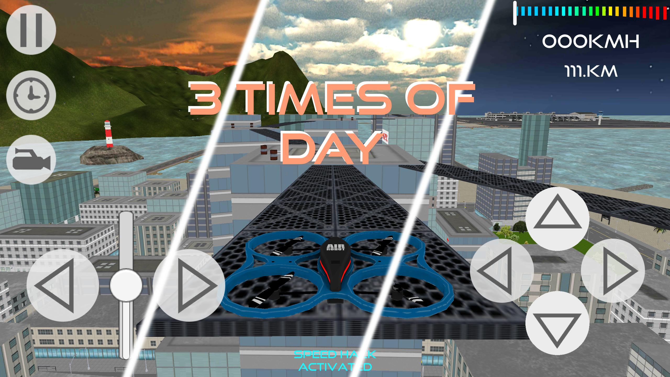 City Drone Flight Simulator