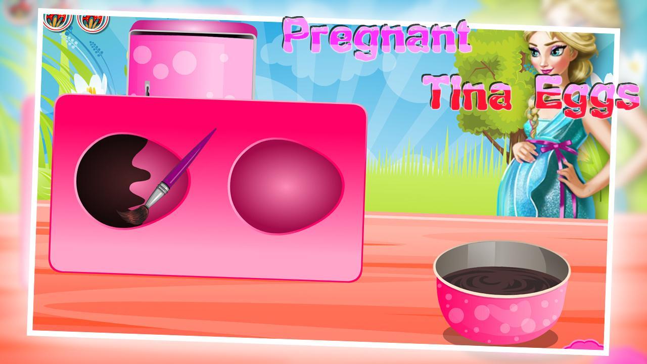 Pregnant Tina eggs