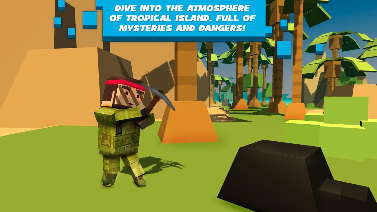 Cube Tropical Island Survival