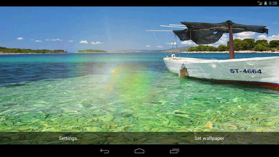 Boat and the sea