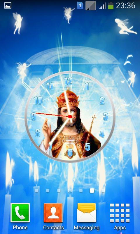 Jesus Analog Clock