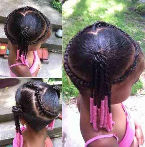 Braid Hairstyle Woman & Child