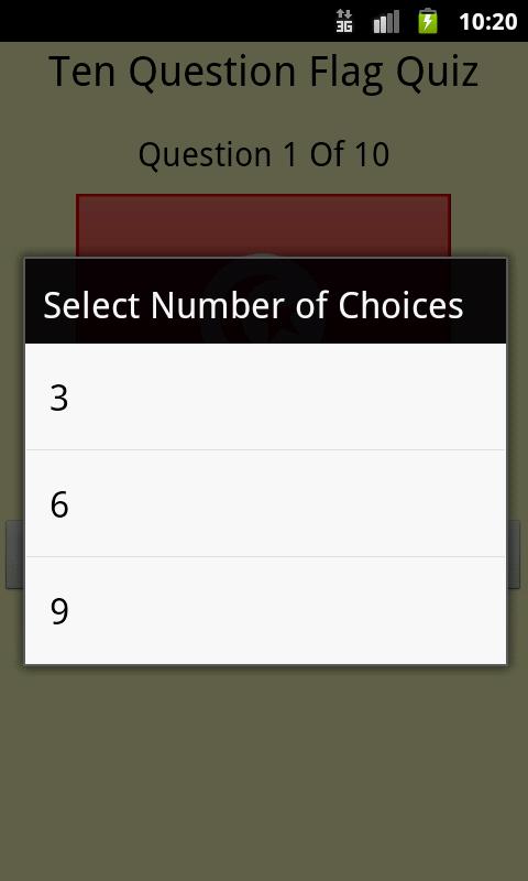Flag Quiz Game