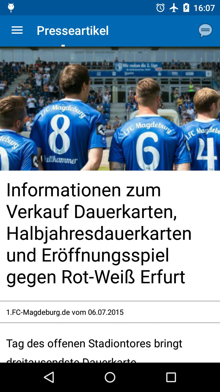1. FanApp Magdeburg