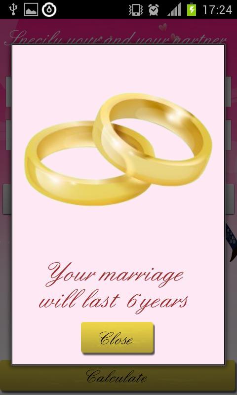 Wedding Tester