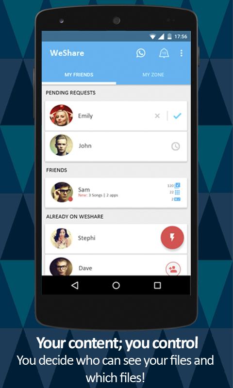 WeShare: File Transfer,Sharing