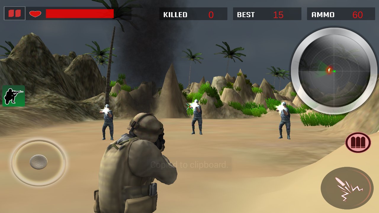 Commando Strike Mission 2016