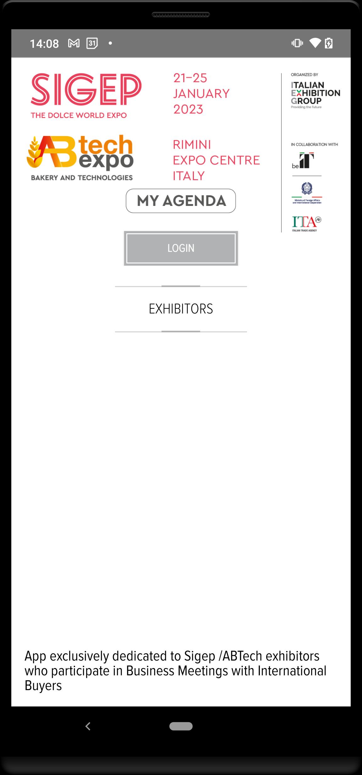 My Agenda Sigep