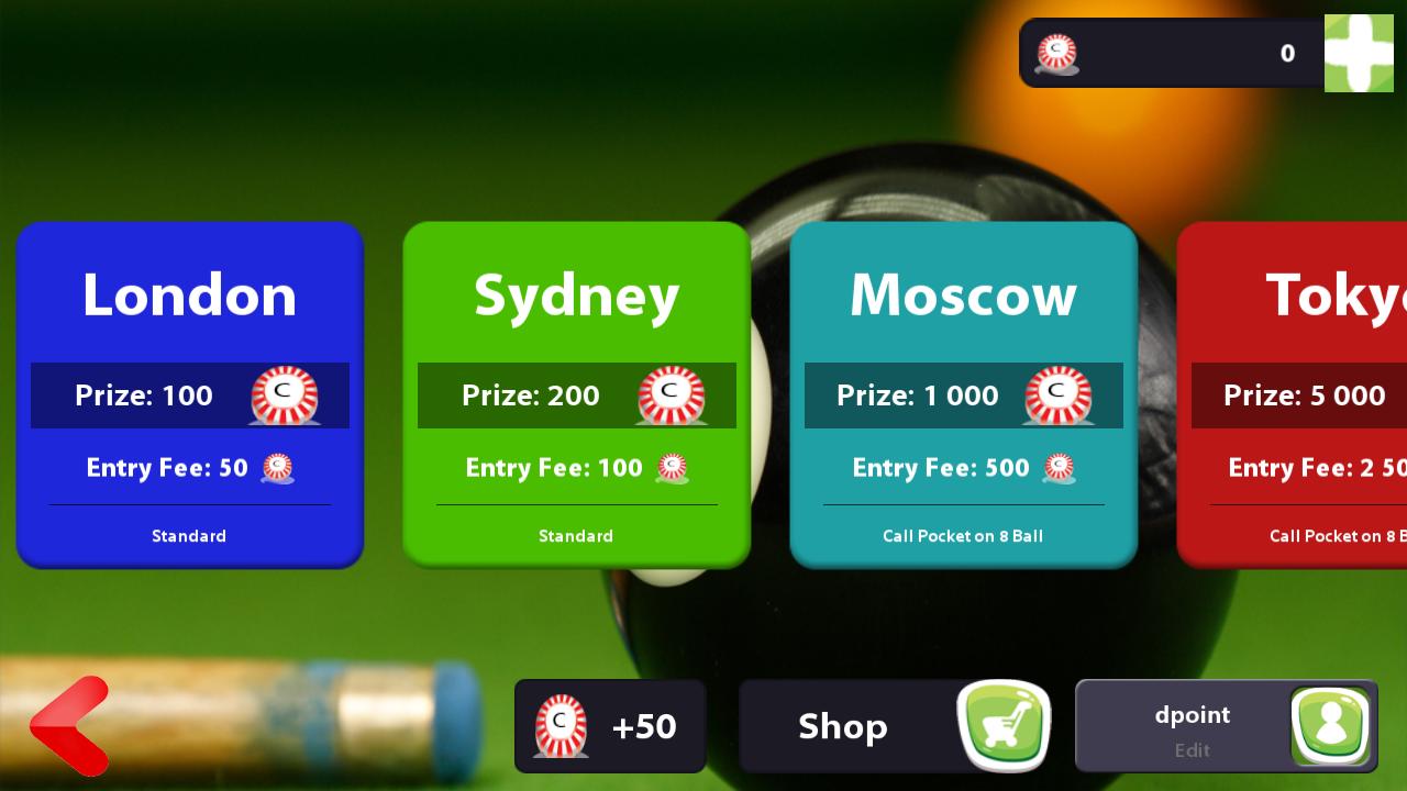 8 Ball Pool Player