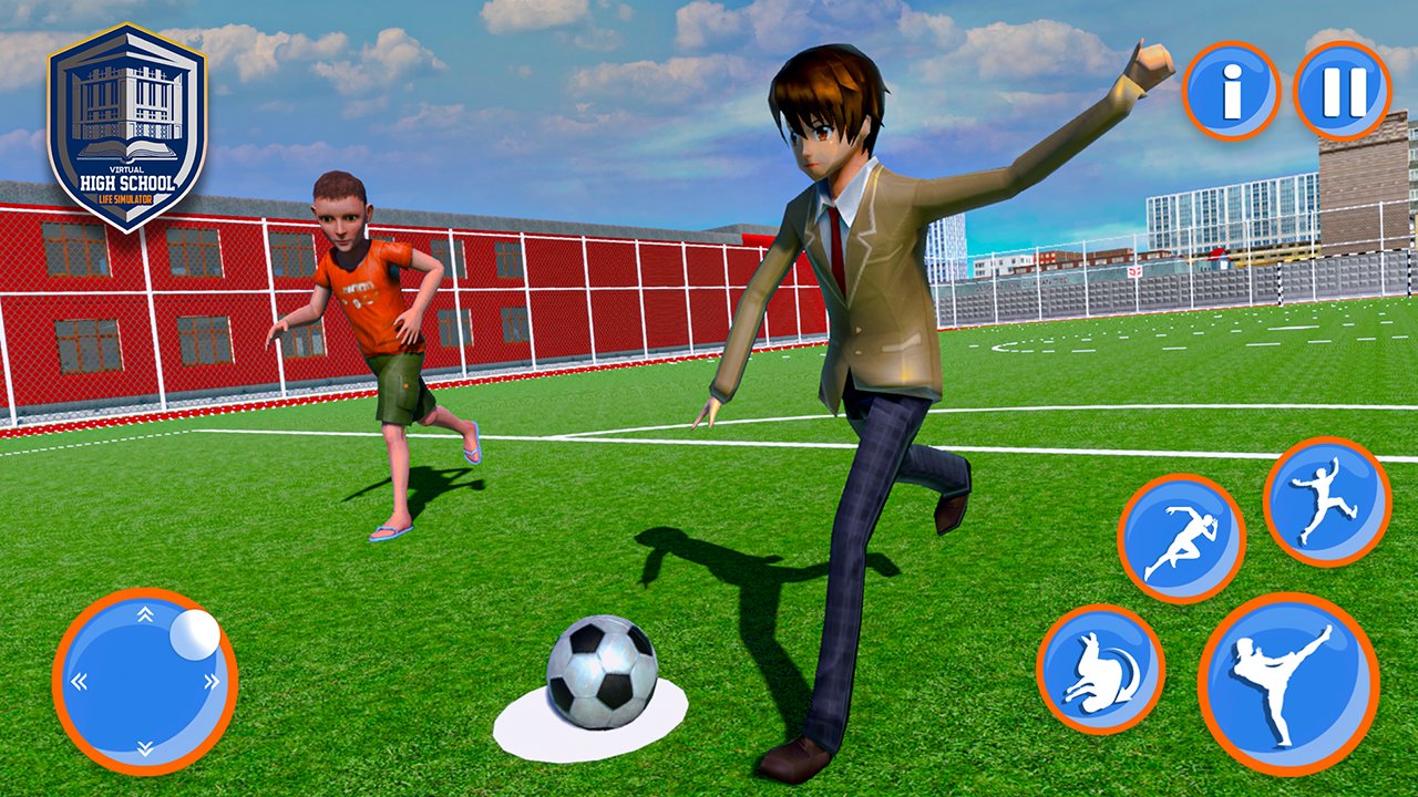 Virtual High School Life Sim