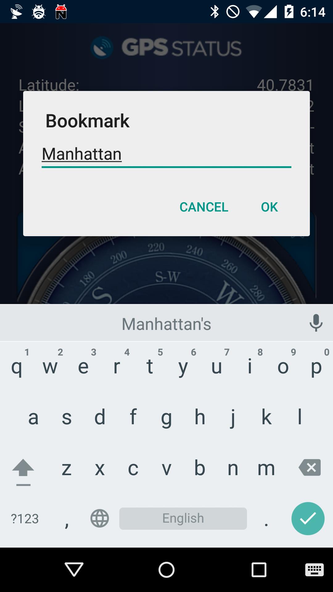 GPS Status