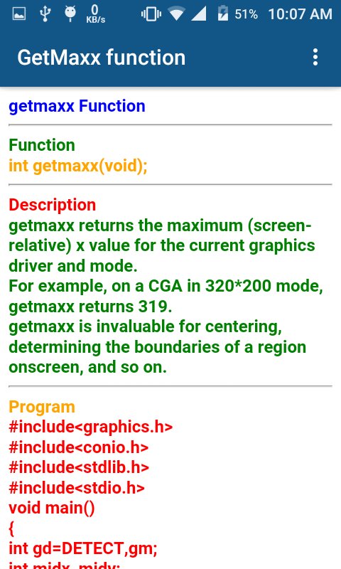 Turbo C Graphics