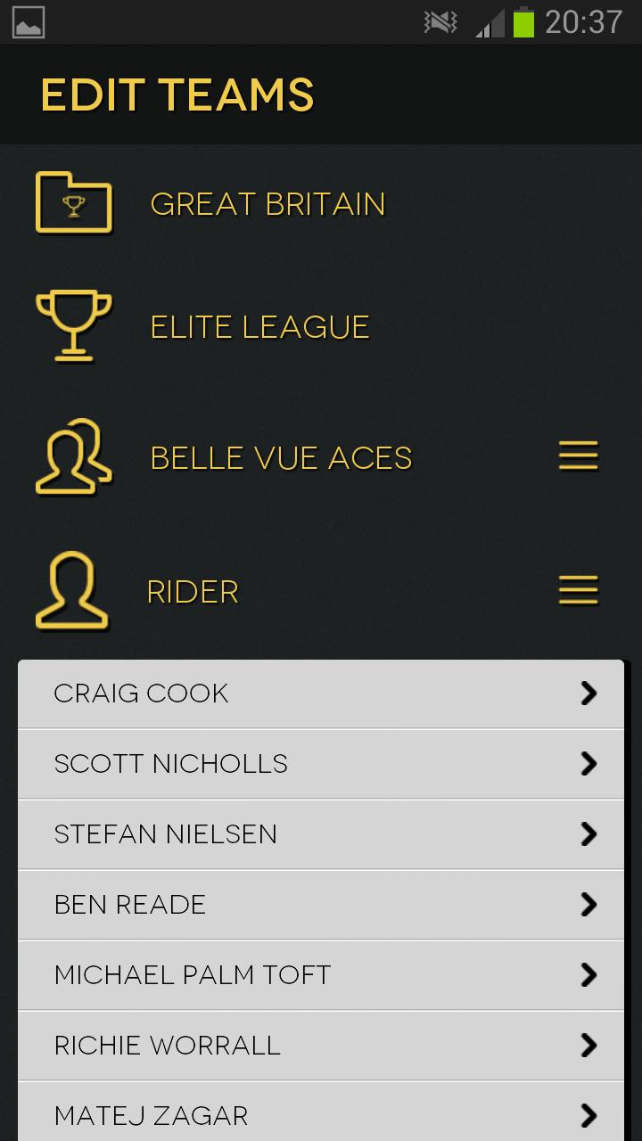 Speedway Programme