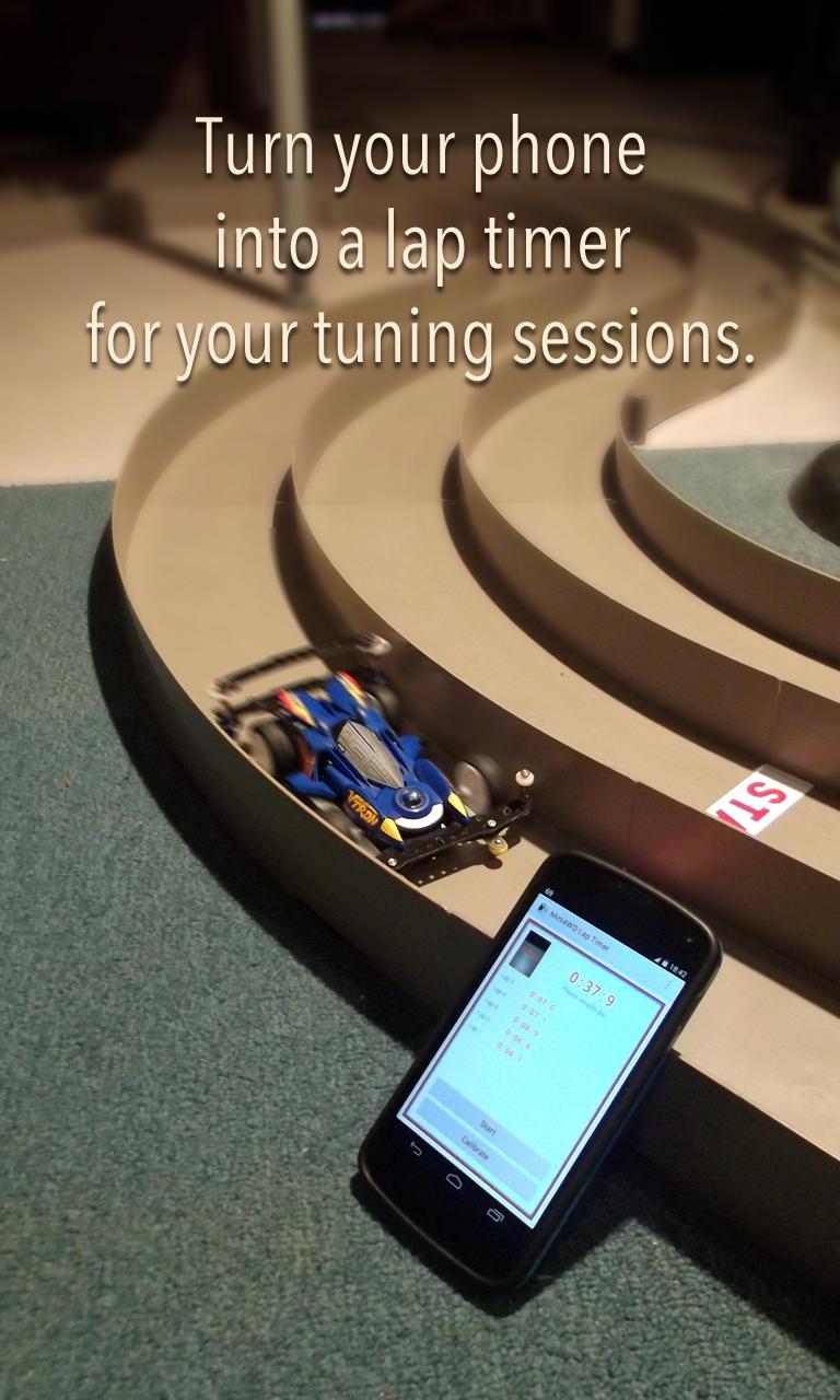 Lap Timer for Mini 4WD, Slot C