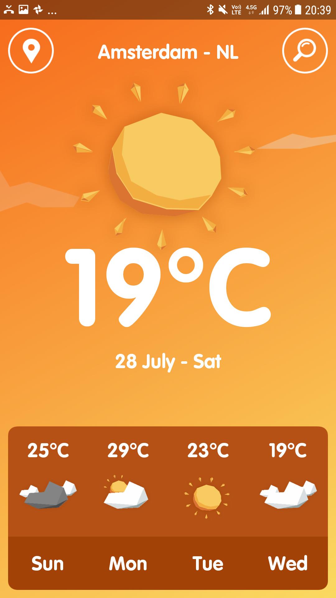 Polygonal Weather