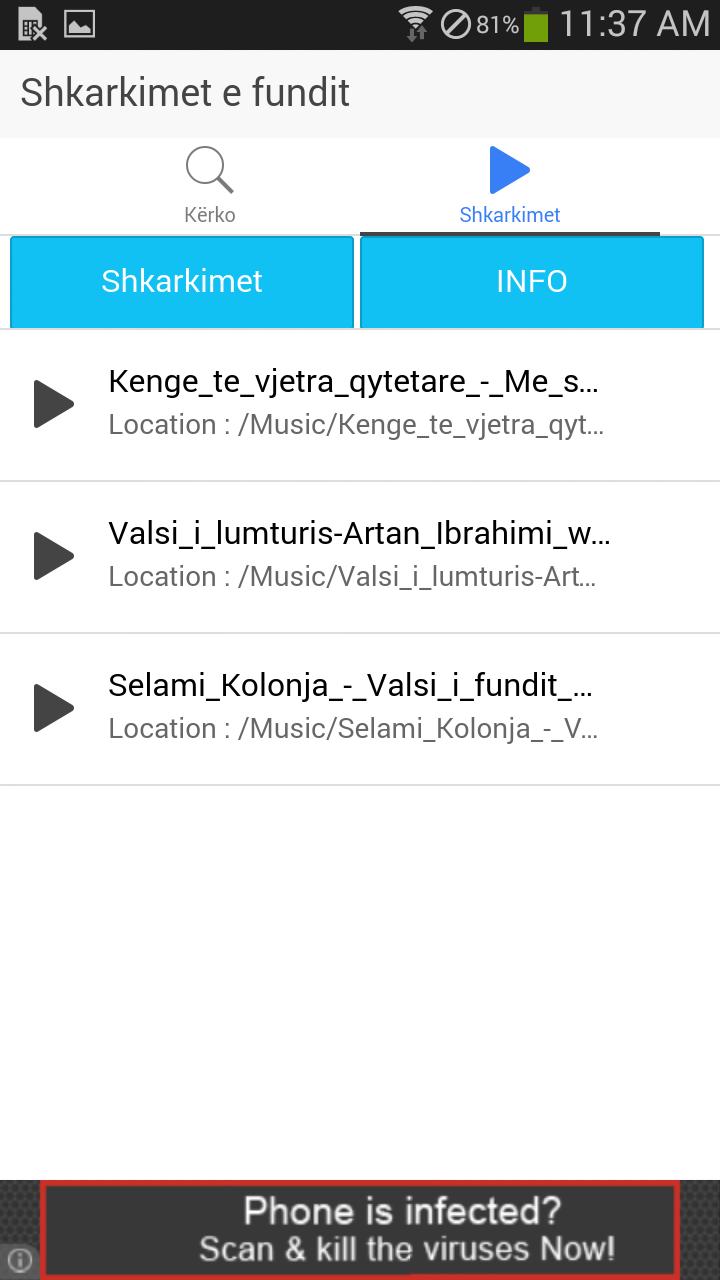 Shkarko MP3 MUZIK