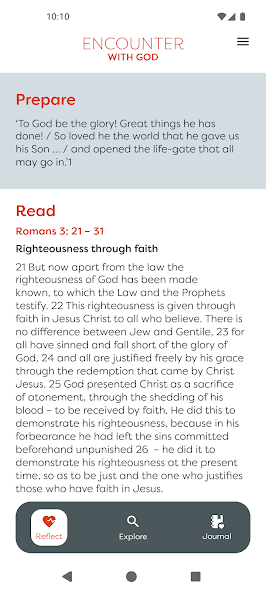 Encounter with God