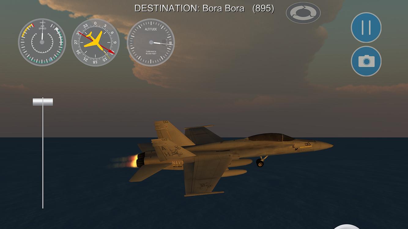 Airplane Bora Bora
