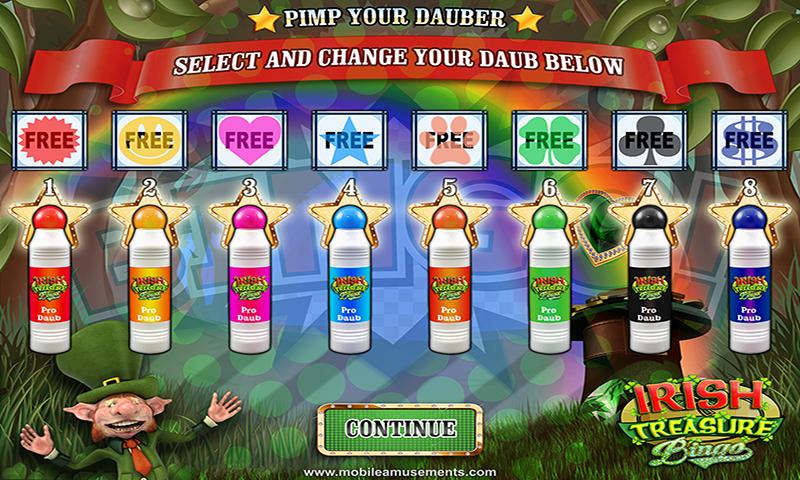 Irish Treasure Bingo