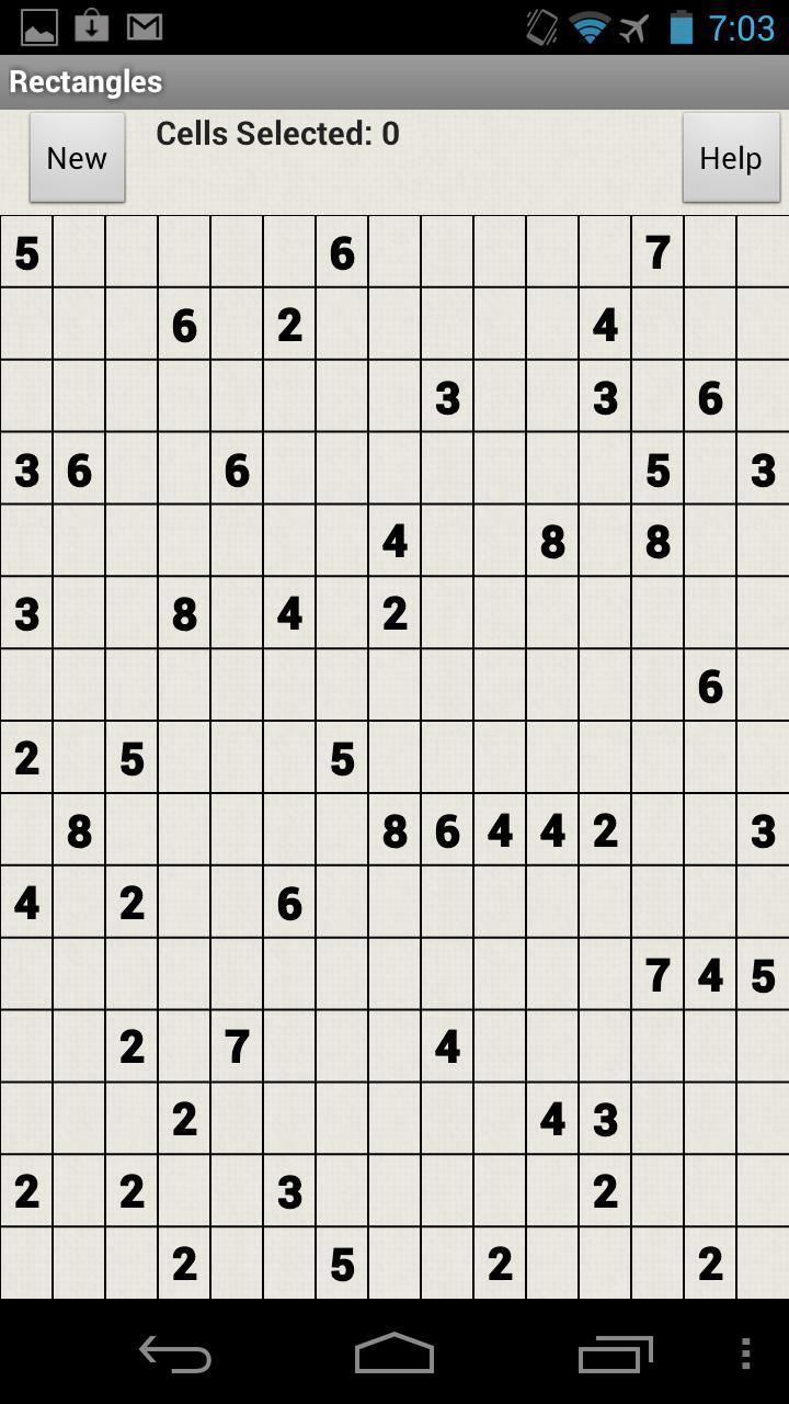 Rectangles Puzzle