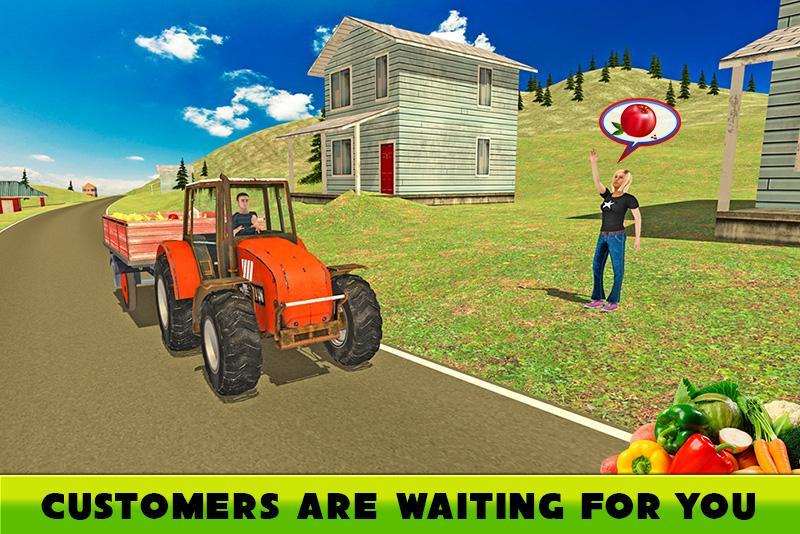Heavy Tractor Cargo Transporter