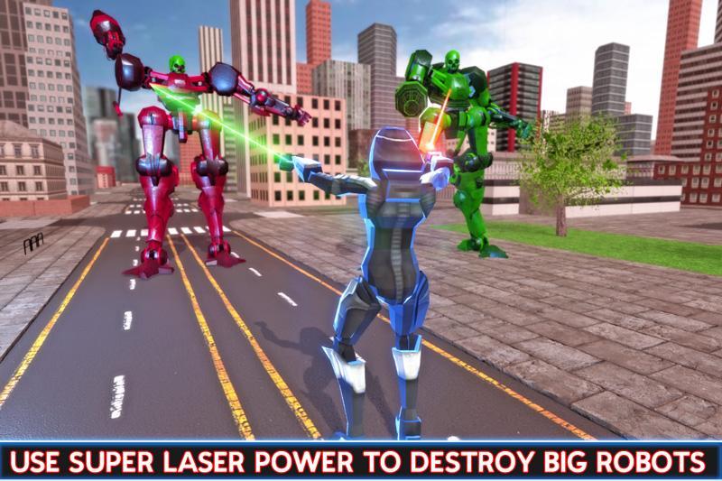 Real Police Robot Hero Crime War